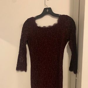 DVF Zarita lace dress size 2